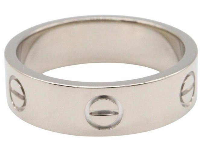 Anello Cartier Love in oro bianco 18K Argento - vista 2