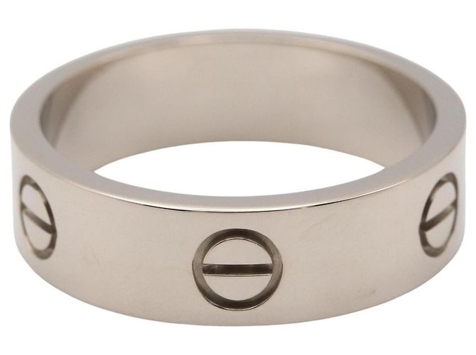 Anello Cartier Love in oro bianco 18K Argento - vista 2