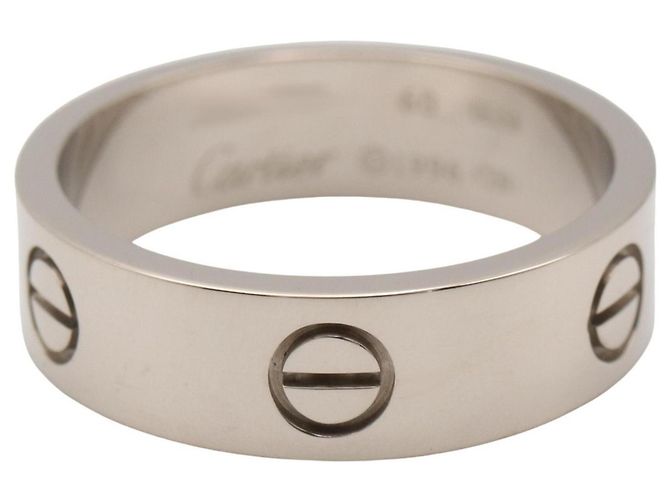 Anello Cartier Love in oro bianco 18K Argento - vista 3