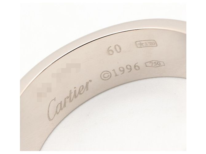 Anello Cartier Love in oro bianco 18K Argento - vista 4