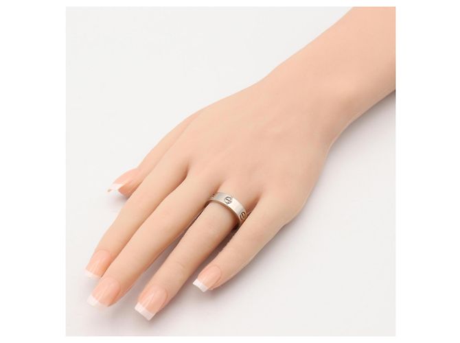 Anello Cartier Love in oro bianco 18K Argento - vista 7
