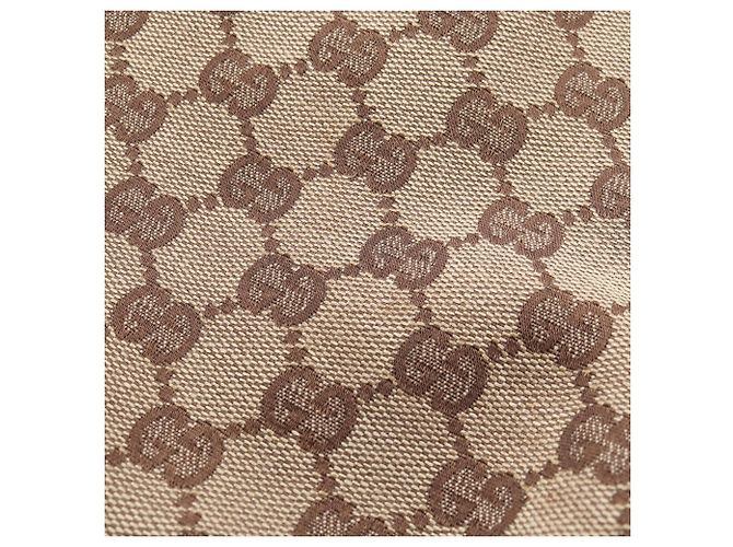 Borsa tote Gucci GG Canvas Marrone Beige - vista 10