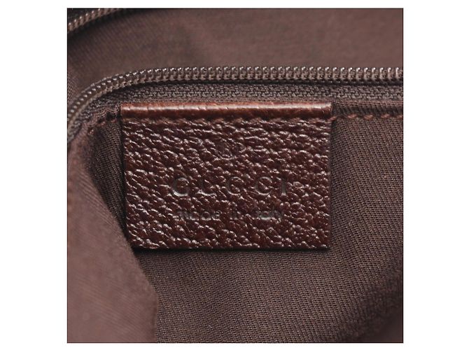 Borsa Tote Gucci GG Canvas Marrone Beige - vista 4