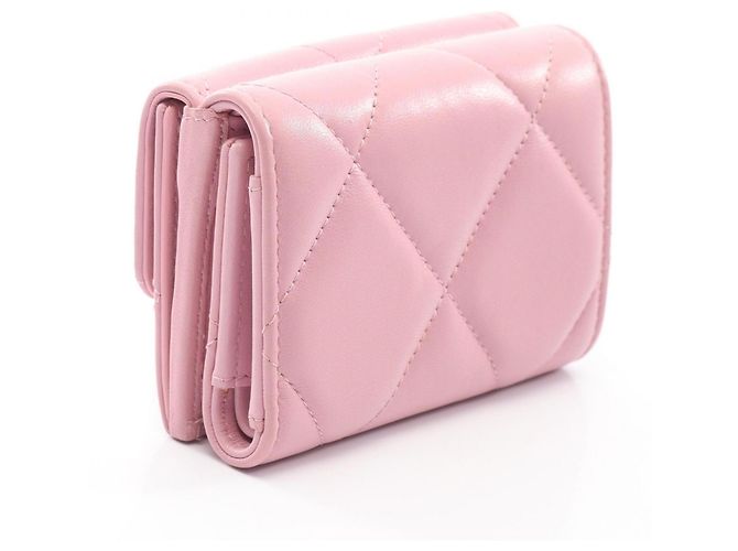 Cartera con solapa Chanel 19 Dixneuf Small Rosa - vista 2