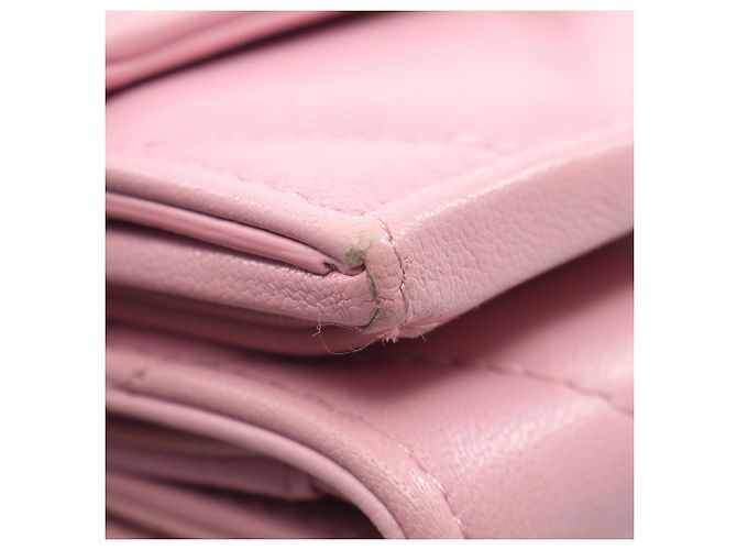 Cartera con solapa Chanel 19 Dixneuf Small Rosa - vista 8