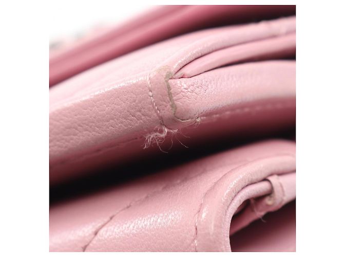 Cartera con solapa Chanel 19 Dixneuf Small Rosa - vista 9
