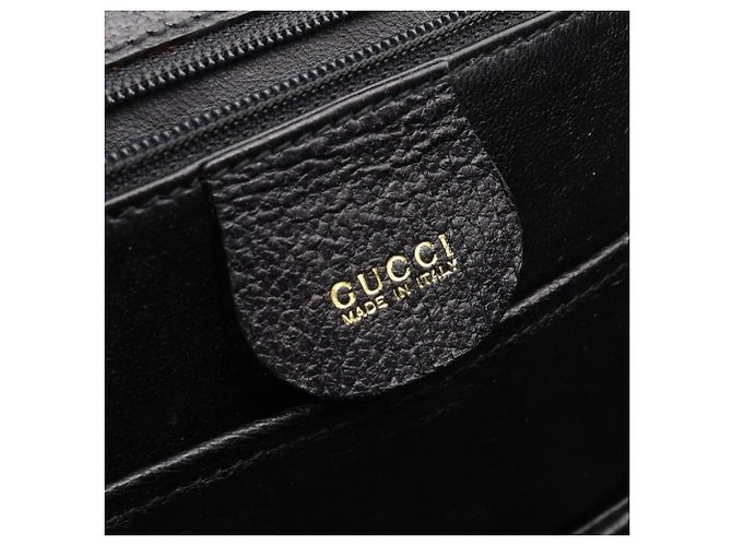 Borsa Gucci Bamboo 2-Way Nero - vista 4