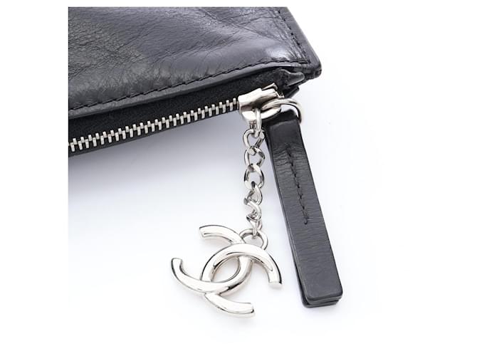 Borsa Pochette Chanel Coco Mark Second Bag Nero - vista 10