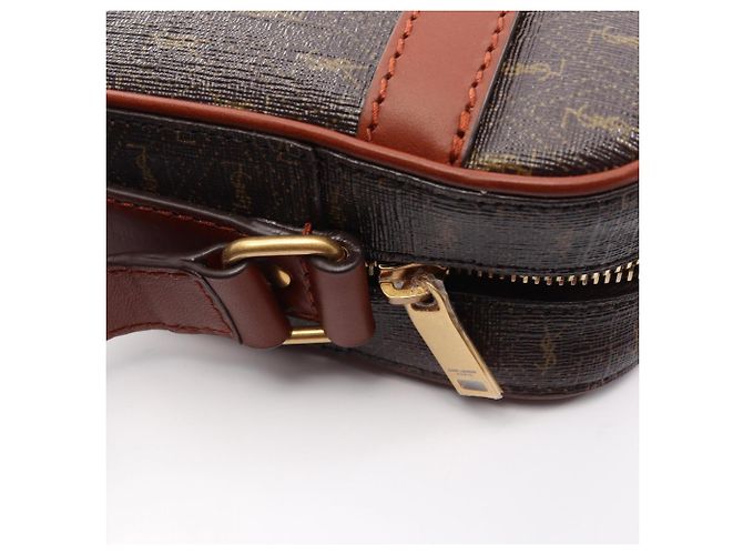Borsa Camera Monogram Yves Saint Laurent Marrone - vista 6