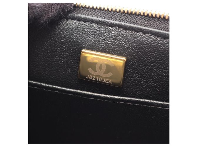Bolsa de Maquilhagem Chanel Coco Mark Vanity Bag Preto - vista 5