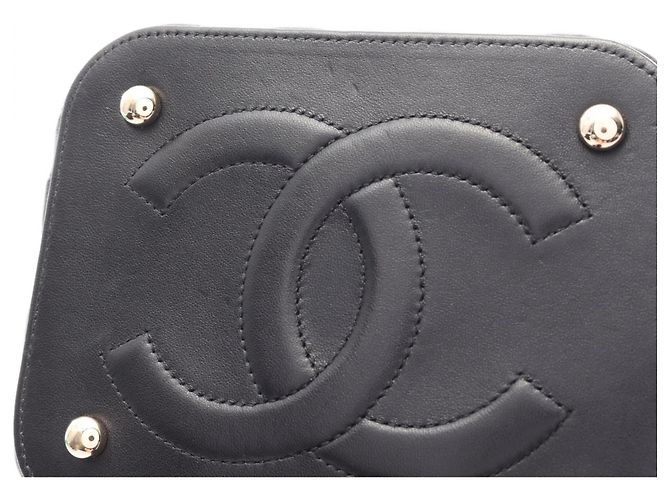 Bolsa de Maquilhagem Chanel Coco Mark Vanity Bag Preto - vista 6