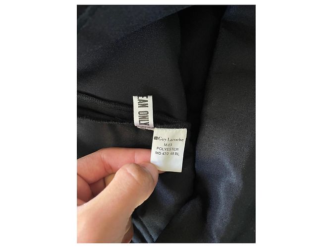 Guy Laroche schwarzes Abendkleid - Ansicht 5