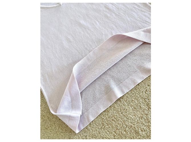 John Smedley Camiseta cuello V rosa pálido - vista 5