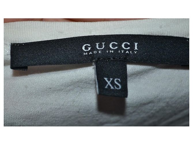 Regata Gucci com coração dourado Branco - vista 6
