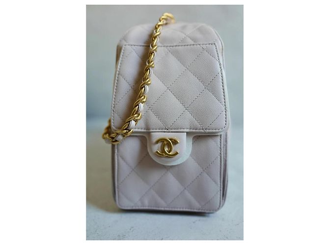 Borsa Chanel 25 hobo pink caviar leather Rosa - vista 5