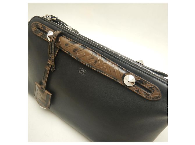 Borsa Fendi By The Way Medium Nero - vista 10