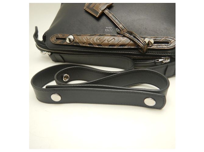 Borsa Fendi By The Way Medium Nero - vista 4