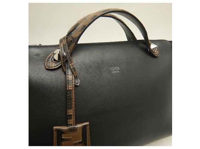 Borsa Fendi By The Way Medium Nero - vista 7