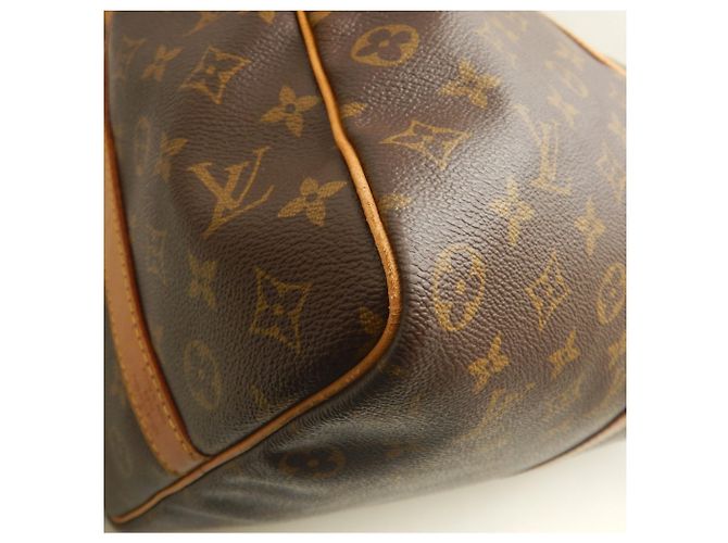 Louis Vuitton Monogram Keepall Bandoulière 50 Boston Bag Marrone - vista 17