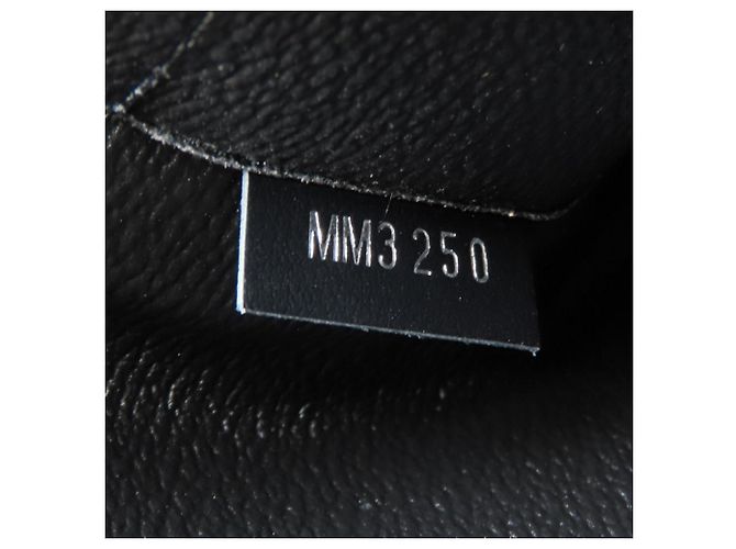 Borsa Tote Louis Vuitton Neverfull MM Nero Bianco - vista 18