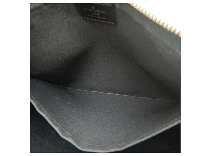 Borsa a tracolla Louis Vuitton Damier Graphite Mick PM Nero - vista 21
