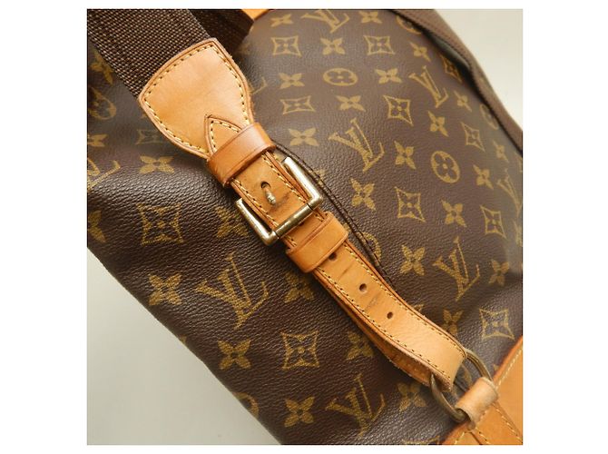 Zaino Louis Vuitton Monogram Montsouris GM Marrone - vista 10