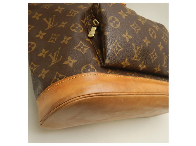 Zaino Louis Vuitton Monogram Montsouris GM Marrone - vista 12