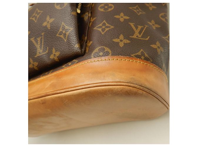 Zaino Louis Vuitton Monogram Montsouris GM Marrone - vista 13