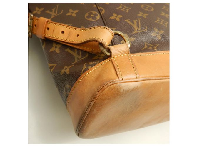Zaino Louis Vuitton Monogram Montsouris GM Marrone - vista 14