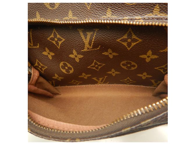 Zaino Louis Vuitton Monogram Montsouris GM Marrone - vista 16