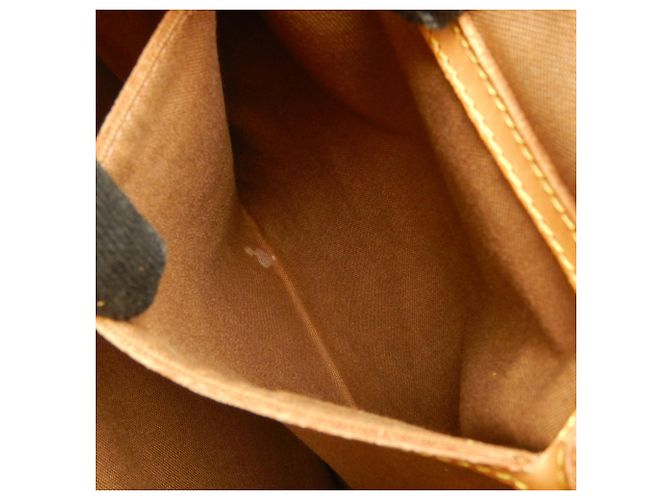 Zaino Louis Vuitton Monogram Montsouris GM Marrone - vista 20