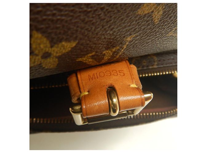 Zaino Louis Vuitton Monogram Montsouris GM Marrone - vista 22