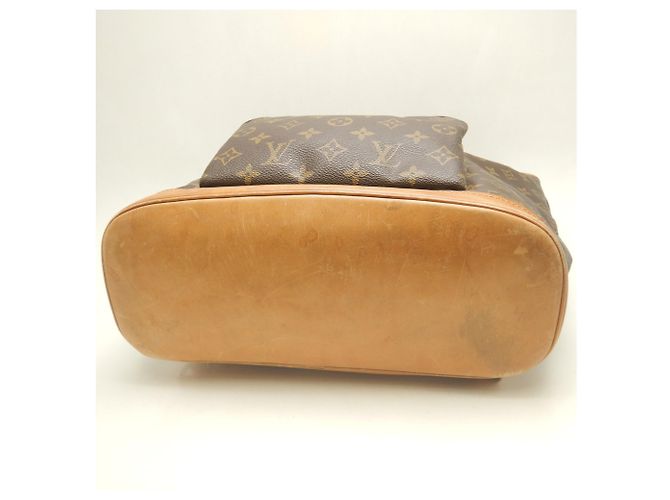 Zaino Louis Vuitton Monogram Montsouris GM Marrone - vista 6