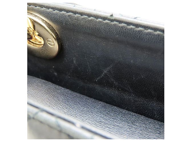 Borsa piccola Christian Dior Lady My ABCDior Nero - vista 16