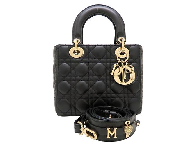 Borsa piccola Christian Dior Lady My ABCDior Nero - vista 2