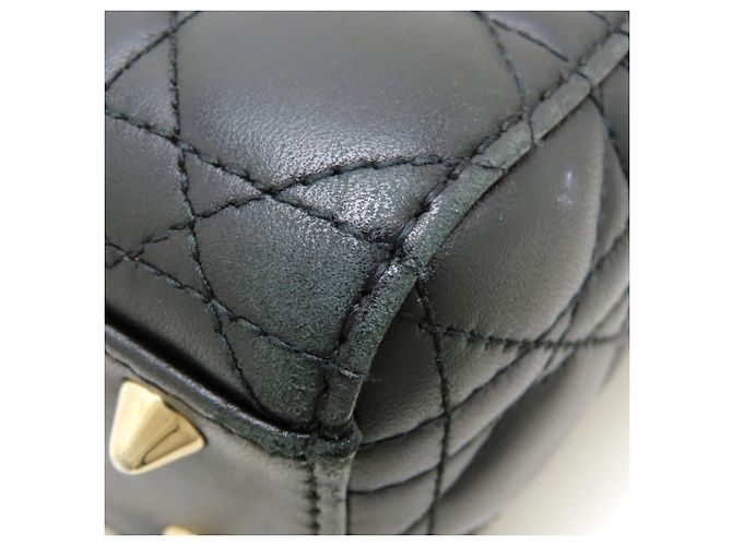 Borsa piccola Christian Dior Lady My ABCDior Nero - vista 25