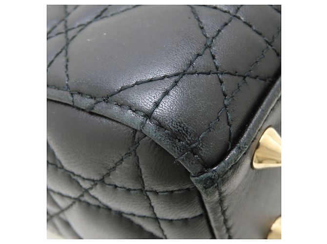 Borsa piccola Christian Dior Lady My ABCDior Nero - vista 26