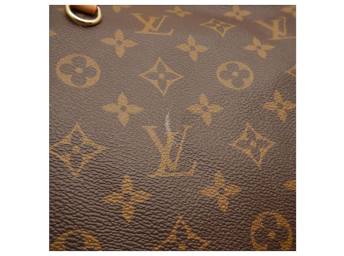 Borsa a tracolla Louis Vuitton Monogram Atlantis GM Marrone - vista 12