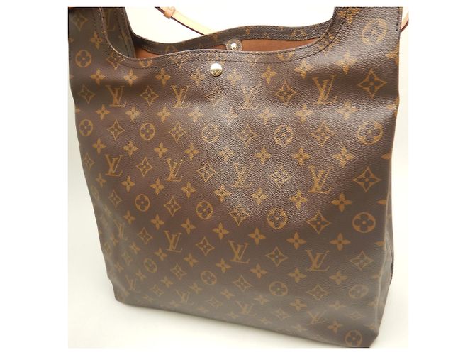 Borsa a tracolla Louis Vuitton Monogram Atlantis GM Marrone - vista 5
