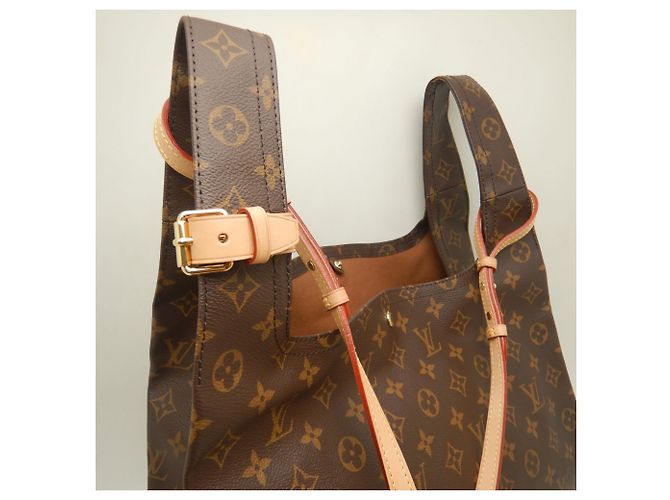 Borsa a tracolla Louis Vuitton Monogram Atlantis GM Marrone - vista 9