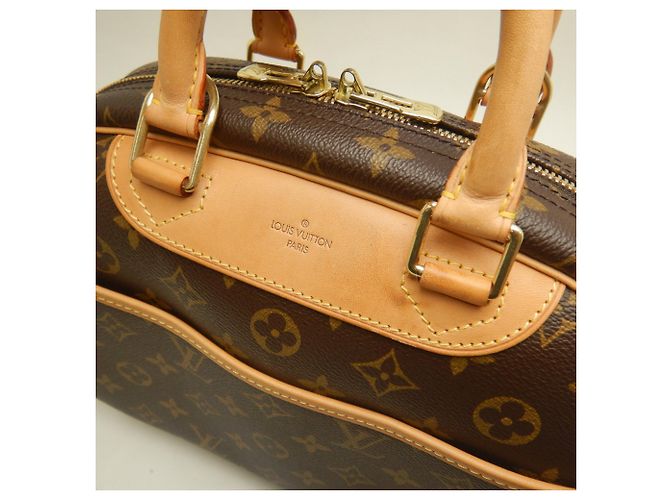 Sac à main Louis Vuitton Monogram Trouville Marron Monogramme - vue 10