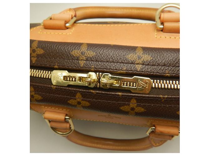 Sac à main Louis Vuitton Monogram Trouville Marron Monogramme - vue 11