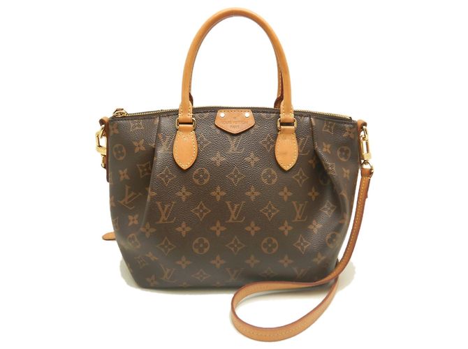 Borsa Louis Vuitton Monogram Turenne PM Marrone Monogramma - vista 2