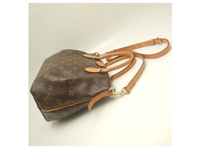 Borsa Louis Vuitton Monogram Turenne PM Marrone Monogramma - vista 5