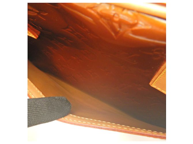 Borsa Louis Vuitton Vernis Tompkins Square Bronzo Monogramma - vista 17
