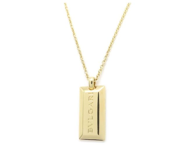 Bulgari Collana Bvlgari Ingot in oro giallo 18K - vista 2