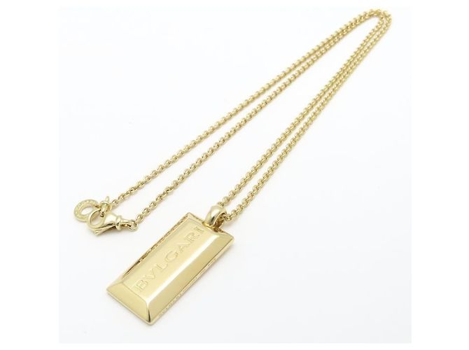 Bulgari Collana Bvlgari Ingot in oro giallo 18K - vista 4