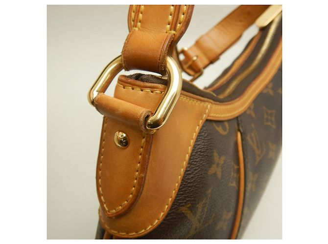 Borsa a tracolla Louis Vuitton Monogram Thames PM Marrone Monogramma - vista 11
