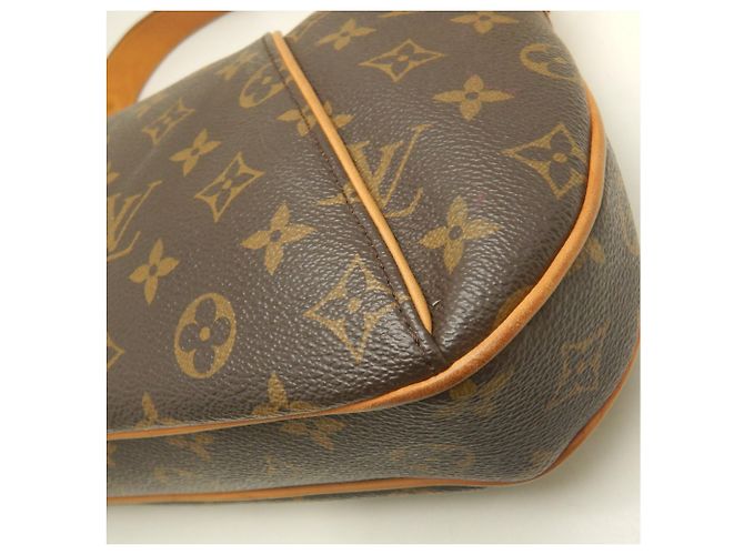 Borsa a tracolla Louis Vuitton Monogram Thames PM Marrone Monogramma - vista 19