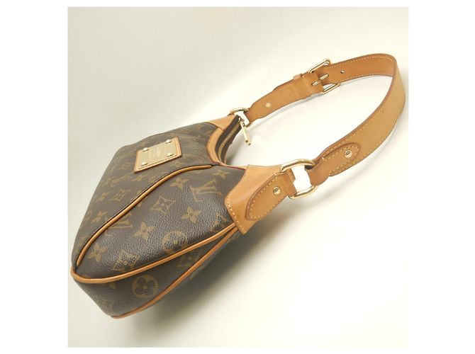 Borsa a tracolla Louis Vuitton Monogram Thames PM Marrone Monogramma - vista 4